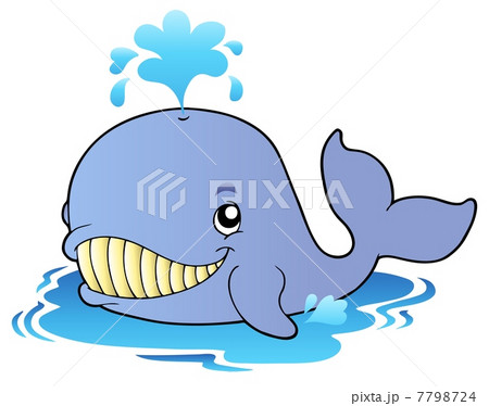 Big cartoon whale Big cartoon whale 7798724