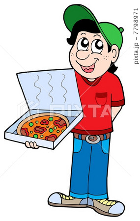 Pizza delivery boy 7798971