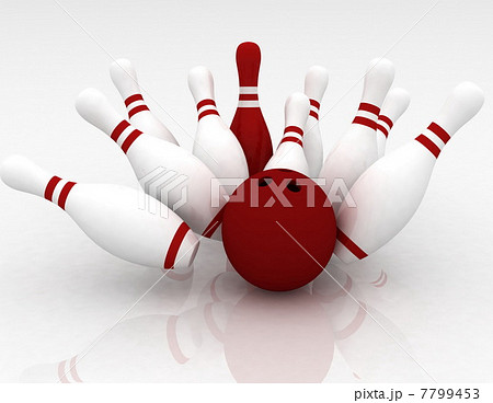 3d render of bowling 3d render of bowling 7799453