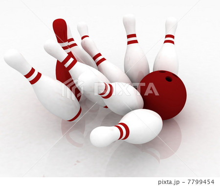 3d render of bowling 3d render of bowling 7799454