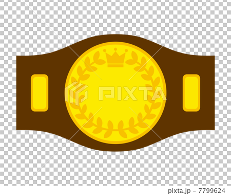 チャンピオンベルトのイラスト素材 チャンピオンベルトのイラスト素材