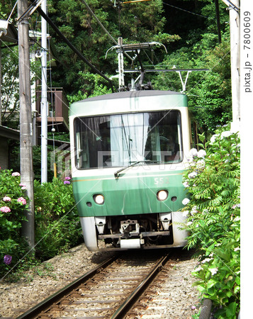 江ノ電　長谷付近 7800609