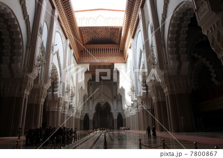 ハッサン2世モスクの内部 ハッサン2世モスクの内部 7800867