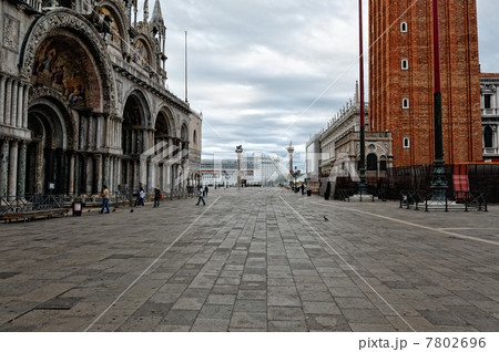 View of St. Mark's, square in Venice. View of St. Mark's, square in Venice. 7802696