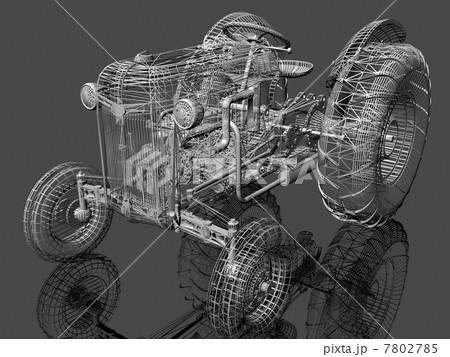 tractor 3d  model 7802785