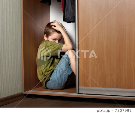 Sad boy, hiding in the closet Sad boy, hiding in the closet 7807995