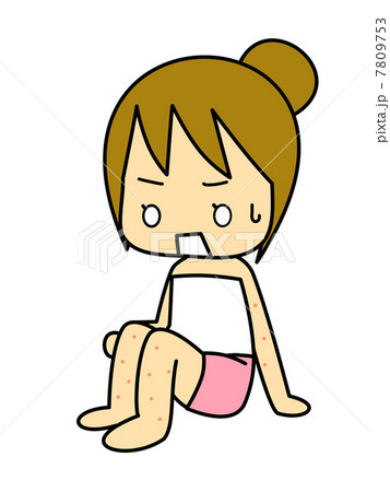 湿疹　女性 7809753