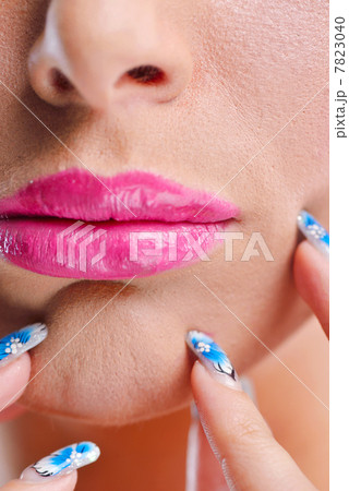 Beautiful Woman with Luxury Makeup Beautiful Woman with Luxury Makeup 7823040