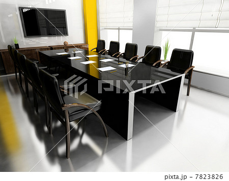 Modern room for meetings 7823826