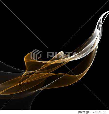 abstract ribbon waves 7824069