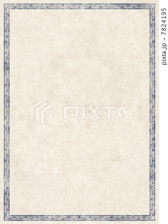 枠のある古紙テクスチャ 7824195
