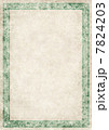 枠のある古紙テクスチャ 7824203
