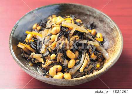 大豆とひじきの五目煮 大豆とひじきの五目煮 7824264