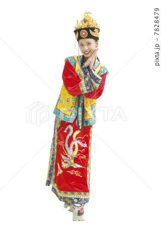 Portrait of young woman with costume Portrait of young woman with costume 7828479