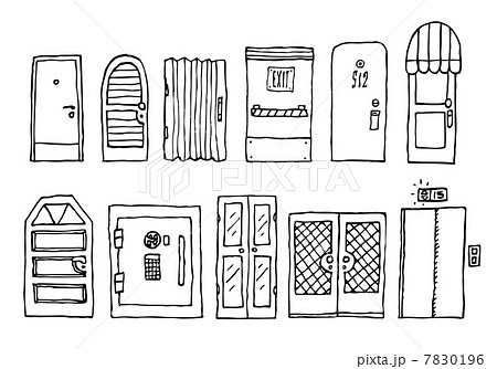 Doors and entrance set 7830196