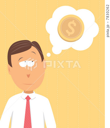 Thinking of money 7830262