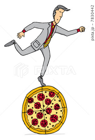 Eating at the office / Pizza lunch 7830442