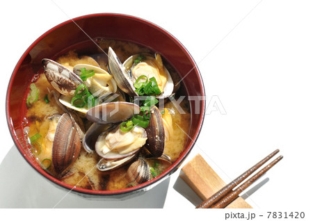 あさりのお味噌汁 7831420