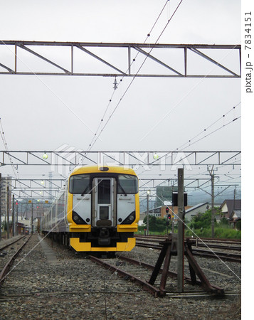 内房線 E257系 館山駅付近 内房線 E257系 館山駅付近 7834151