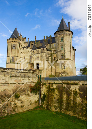 Saumur castle at Loire valley Saumur castle at Loire valley 7835846