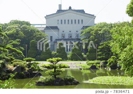 慶沢園からの大阪市立美術館 7836471