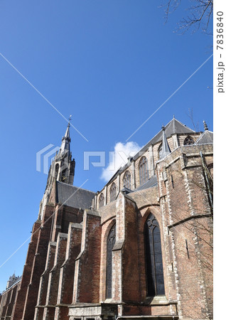 マルクト広場　新教会　デルフト 7836840
