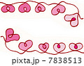 ハートのフレーム 7838513