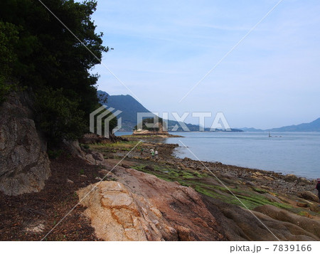 日本最古の水軍城跡　甘崎城跡 7839166