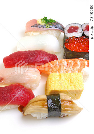 おいしい寿司盛り合わせ おいしい寿司盛り合わせ 7840686