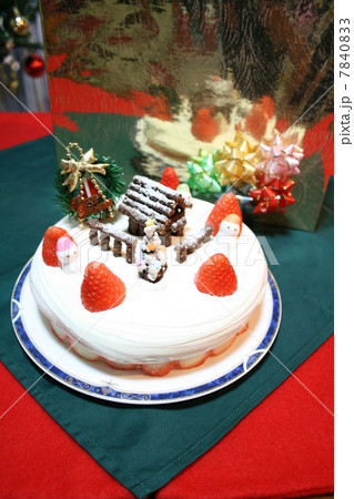 手作りのクリスマスケーキ 7840833