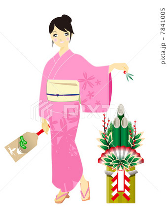 和服の女性 7841005