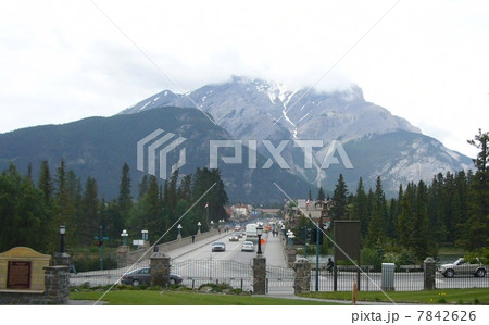 バンフの街並み 7842626