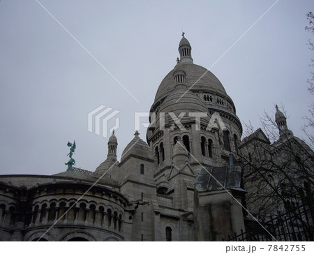 冬のサクレ・クール寺院 7842755