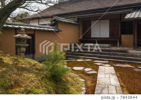 桂離宮　御輿寄　六つの沓脱 7843644