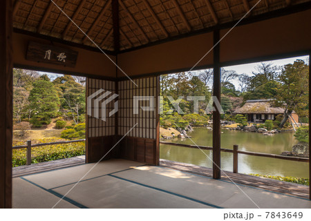 桂離宮　月波楼　中の間 7843649
