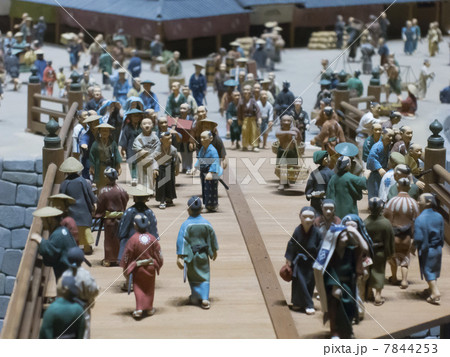 江戸東京博物館のミニチュア(日本橋) 江戸東京博物館のミニチュア(日本橋) 7844253