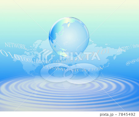 つながる地球のネットワーク 7845492