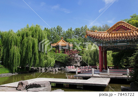 中国庭園の写真素材 7845722 Pixta