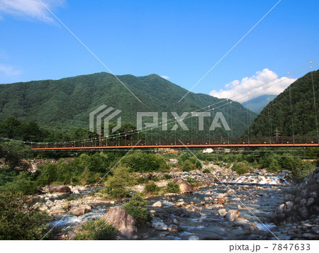 駒ヶ根高原　太田切川 7847633