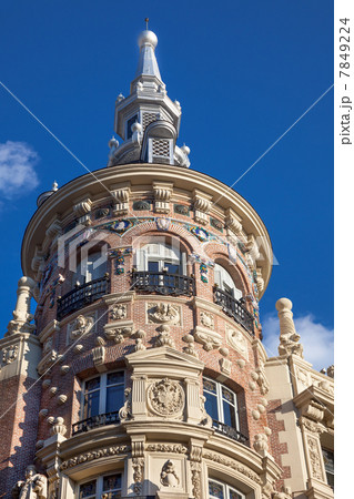 Madrid, Spain / beautiful historical building, Old architecture 7849224