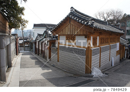 韓国 ソウル 北村韓屋村 韓国 ソウル 北村韓屋村 7849429
