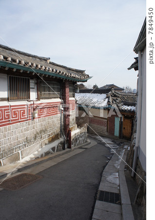 韓国 ソウル 北村韓屋村 韓国 ソウル 北村韓屋村 7849450