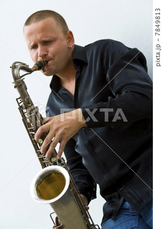Street Sax Player 7849813