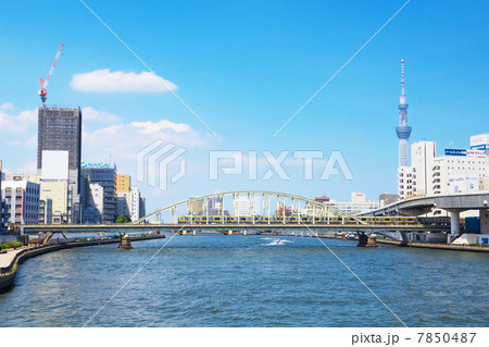 スカイツリーと総武線 7850487
