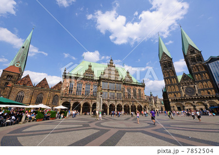 ドイツ 世界遺産 ブレーメン 市庁舎と聖ペトリ大聖堂 ドイツ 世界遺産 ブレーメン 市庁舎と聖ペトリ大聖堂 7852504