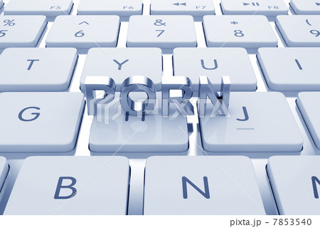 Porntext Xxx - Porn text on computed keyboard - Stock Illustration [7853540] - PIXTA