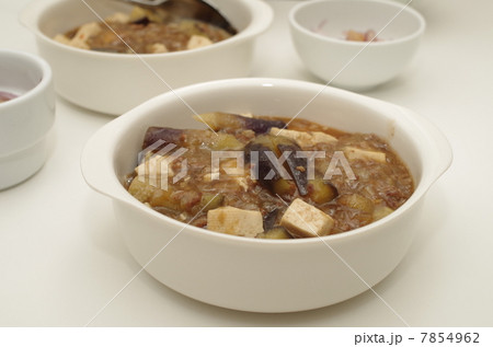 麻婆茄子定食 7854962