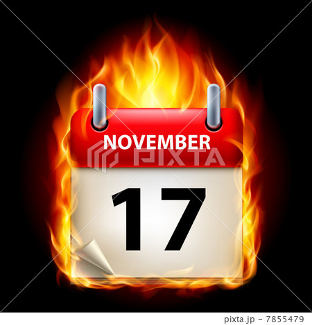 Burning calendar Burning calendar 7855479