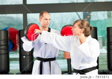 Martial Arts sport training in gym 7855871