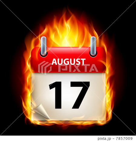 Burning calendar Burning calendar 7857009